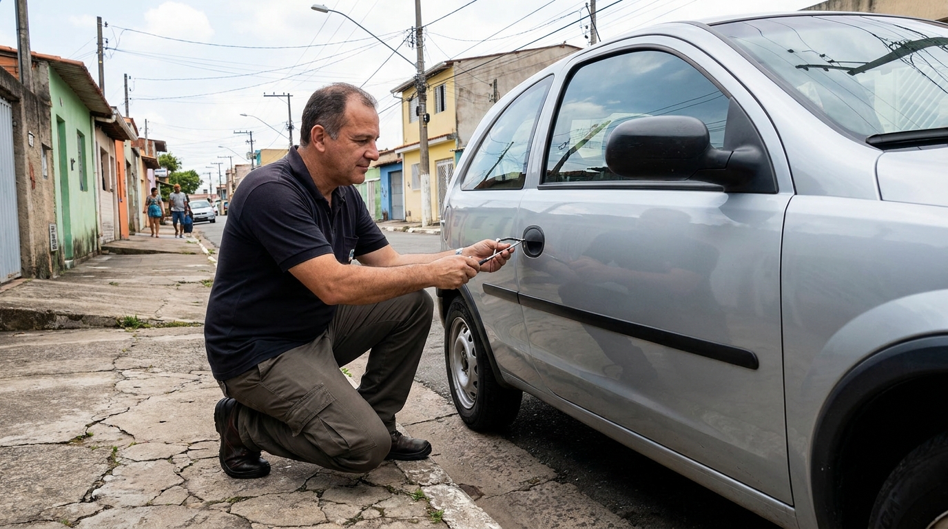 Abertura de carro sem danos por chaveiro em Montes Claros‑MG