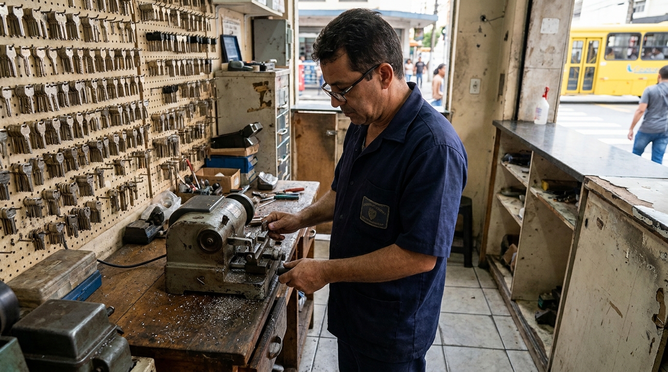 Cópia de Chave de Cadeado em Montes Claros‑MG