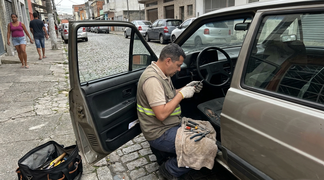 Reparo da Fechadura Afetada em Montes Claros‑MG