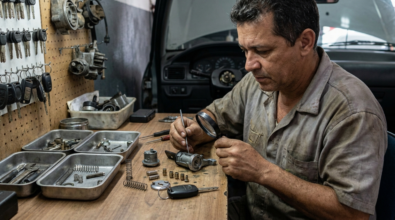 Reparo de Fechadura Automotiva em Montes Claros‑MG